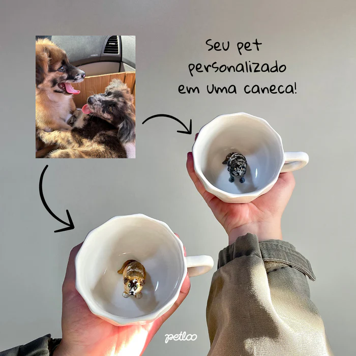 Caneca Looneca personalizada