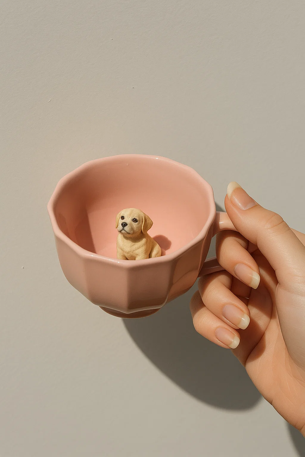 Caneca Looneca Rosa Prisma